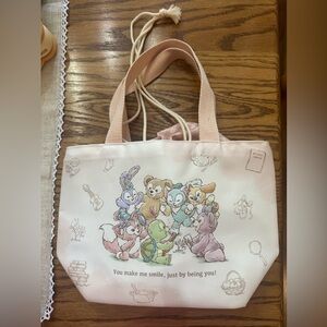 Disney Pink Character Tote Bag